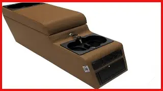 Rampage Locking Center Console | Spice Denim | 31517 | Fits 1976-1983 Jeep CJ & Wrangler YJ