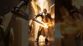 Archangel Michael &ndash; The Sword of Heaven ⚔️ (AI Cinematic 8K Ultra Real)  #archangels #ai #angel