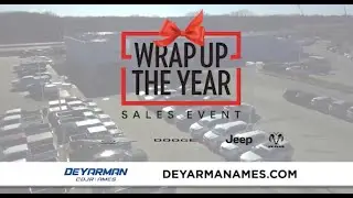 Wrap up the Year Sales Event through December at DeYarman Chrysler, Dodge, Jeep and Ram in Ames Iowa
