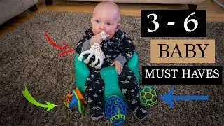 BABY MUST HAVES 3-6 MONTHS | BABY ESSENTIALS 3-6 MONTHS