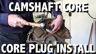 Home made Ford 302/351W rear camshaft core plug driver