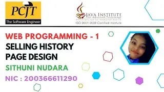 Responsive product selling history page .
