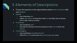 Technical Description Documents