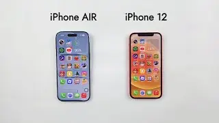 iPhone AIR vs iPhone 12 - SPEED TEST!