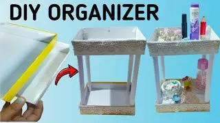 Diy organizer ✨|| Craft || Ideas || Best out of waste craft|| Home decoration ideas ||Simple craft 