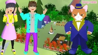 Sakura Takagi Mio Yuta Cat Butler Camping Yuta Berulah🤣😱🏕 | Sakura School Simulator | Happy Alicia