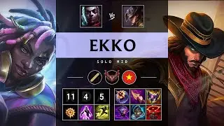 Ekko Mid vs Twisted Fate - VN Grandmaster Patch 25.12