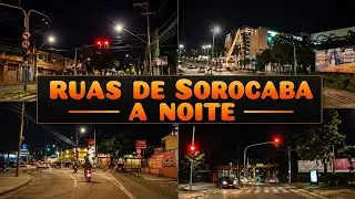 DIRIGINDO PELAS RUAS DE SOROCABA EM UMA NOITE QUALQUER.