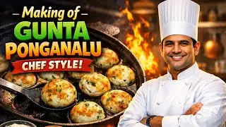  😋 CRISP Gunta Ponganalu Recipe | Traditional Andhra Breakfast in 5 Minutes! 🔥