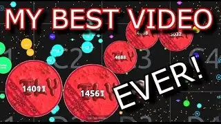 The Best PopSplit ever done | MY BEST VIDEO EVER | Marl Best Moments 25 - Agar.io