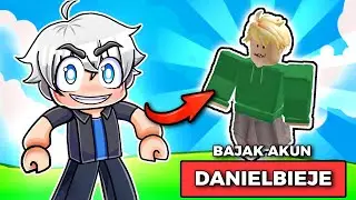 Aku Sukses Hack Akun Roblox @danielbiejeCH dan Lakuin Hal Kocak Ini!
