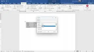 How to Insert Automatic Table and Figure Tittle/ Label in Word!