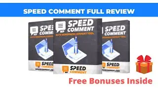 Speed Comment Full Review | FREE BONUSES INSIDE | Everything You Need To Know About ?