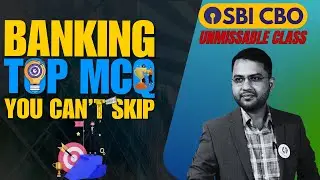 SBI CBO 2025 | Top MCQs You Can't Skip | Unmissable !