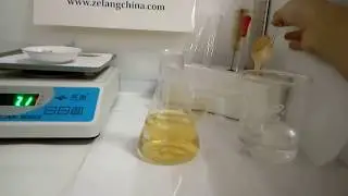 Water Soluble Test of Mulberry Leaf Extract