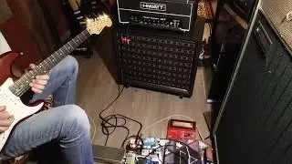 Hiwatt Little D, Hitone Eclipse 1x12 and Yamaha RA 200 PINK FLOYD 'Animals' tones