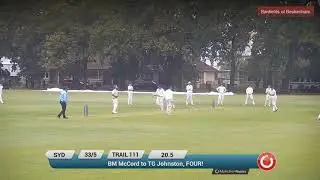 Sydenham CC Premier Men vs Lancaster Park, 8 February 2020