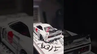 Inno64 FerrariF40 LBWK 2023 Tokyo AutoSalon #diecastcars #inno64 #fyp #hotwheels  #lbwk #carculture