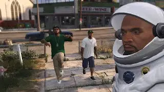 GTA 5 Spaceman Plays Mission, The Long Stretch.🙂