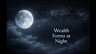 Wealth Forms at Night | Calm Sleep Audio for the Subconscious Mind (1 Hour)