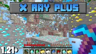 X-RAY Texture Pack For Minecraft PE 1.21+ || Mcpe X-Ray Mod!!