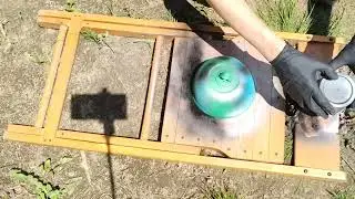 Let's Spray Art Pt. 35 (Spraying Chair)