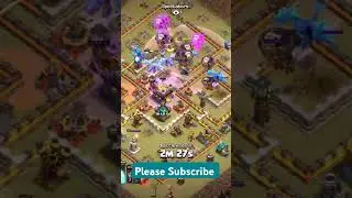 Th 11 Electro Dragon War Attack #clashofclans #shorts #coc #dragon #th11
