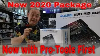 Обновленный аудиомикшер с интерфейсом Теперь с ProTool Alesis MuiltiMix4USBfx против MuiltiMix8USBfx