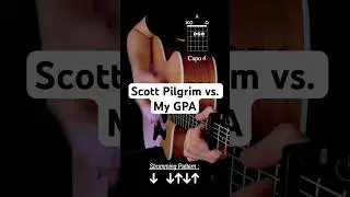 Scott Pilgrim vs. My GPA - Mom Jeans | Guitar tutorial #guitartutorial #guitarcover #guitarist