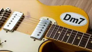 Guitar Jam Dm7 - Soft Charm Funk 110 BPM 🎸 Backing Track