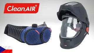 Test CleanAIR Omnira COMBI air a CleanAIR AerGO, svářečská kukla s filtračně-ventilační jednotkou