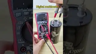 19 Capacitance test #ZOTEK #ZOYI #multimeter #test #repairman #clamp #current #line #NCV
