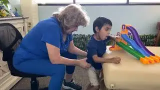 Doing Movement Lesson Pre SPML Surgery