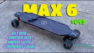 MAXFIND MAX6 (НОВЫЙ) &mdash; доска с ременным приводом и композитной декой &mdash; ЛУЧШАЯ доска начального уровня?