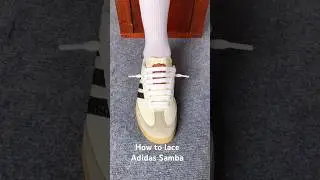 How to lace Adidas Samba#sneakers #shoes #adidas