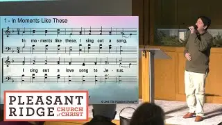 In Moments Like These (a cappella worship song with lyrics and notes)
