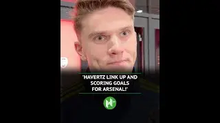 Havertz LINK UP and scoring goals for Arsenal ✨