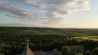 Sonnenuntergang auf dem Ottilienberg