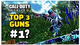 TOP 3 GUNS LOADOUT in COD MOBILE | BATTLE ROYALE #shorts