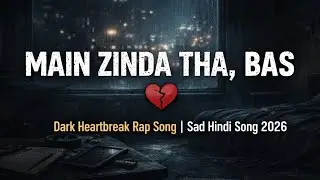 Main Zinda Tha, Bas 💔 | Dark Heartbreak Rap Song | Sad Hindi Song 2026
