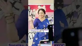 Madhvi Bhabhi&rsquo;s Elegant Saree Entry at TMKOC Event! 🌸✨