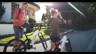 e-Bikes von e-FRAMER im 4 Sterne Superior Wellness Hotel Adula in Flims
