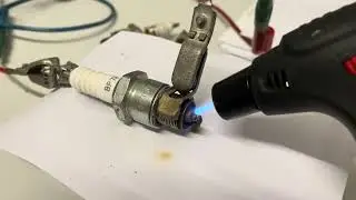 Defekte Z&uuml;ndkerze Fehlz&uuml;ndung , Bad Sparkplug Scooter 50cc Missfire 