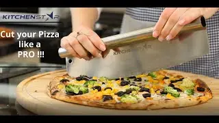 Kitchenstar Pizza Cutter - Best Way to Cut Pizza