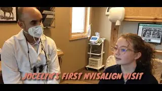 Jocelyn's First Invisalign Visit