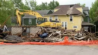 'It's heartbreaking': Bishop reacts to the emergency demolition of his church on Buffalo's West Side