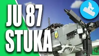 LEGO custom JU87 Stuka // Let's Animate #005