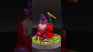 Гном-дед Олег на поляне #lavkavorchuna #models #3dprinting #топ #фентези #днд #настолка #3d #гном