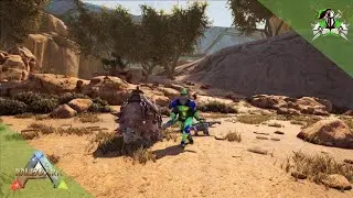 I TAMED The Stone Gathering Sigma of ARK ! |Ultimate Paleo Ark [E14]