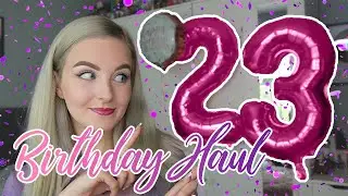 What I got for my 23rd Birthday! | Chloe Jemma